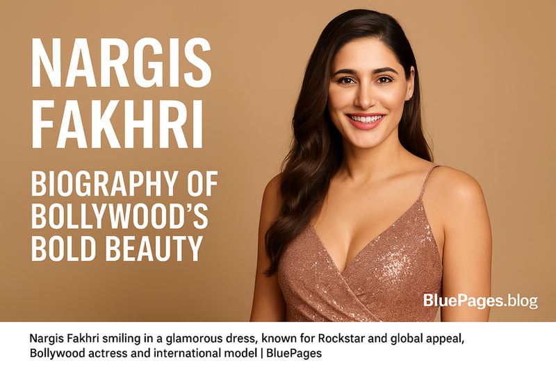 Nargis Fakhri – Biography of Bollywood’s Bold Beauty and Global Star | BluePages
