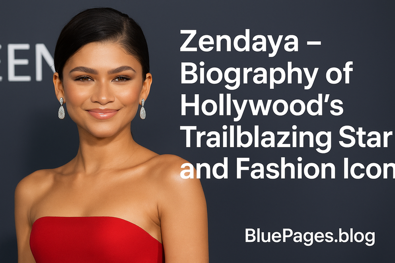 Zendaya – Biography of Hollywood’s Trailblazing Star and Fashion Icon | BluePages