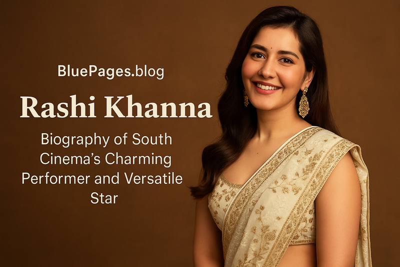 Rashi Khanna – Biography of South Cinema’s Charming Performer and Versatile Star | BluePages