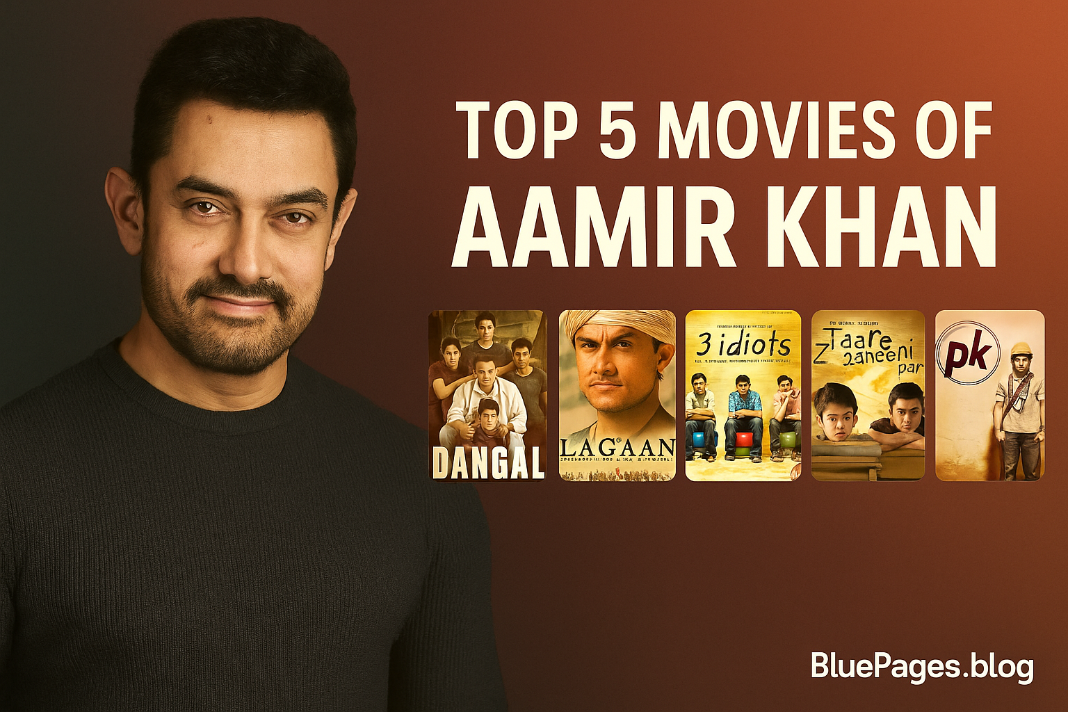 Top 5 Movies of Aamir Khan – Masterpieces That Redefined Indian Cinema | BluePages