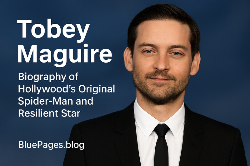 Tobey Maguire – Biography of Hollywood’s Original Spider-Man and Resilient Star | BluePages