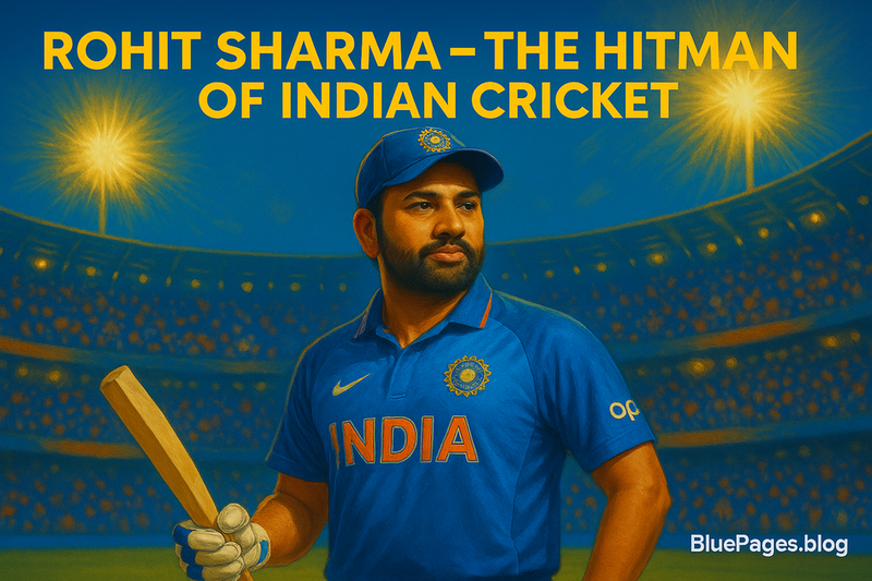Rohit Sharma – Biography of Hitman and India's Six-Machine | BluePages