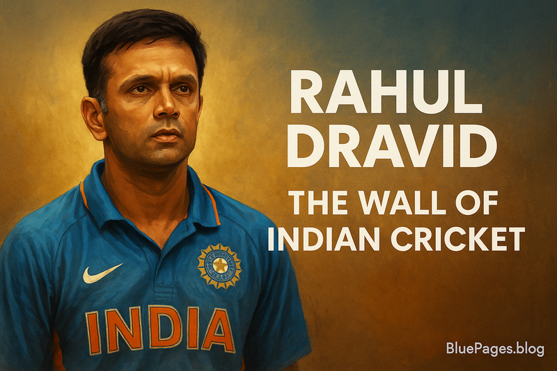 Rahul Dravid – Biography of Cricket’s Wall and Gentleman Leader | BluePages