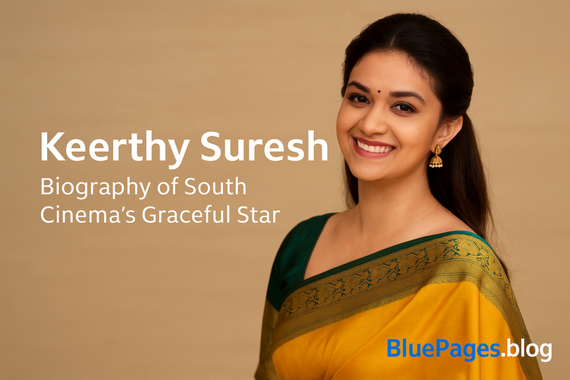 Keerthy Suresh – Biography of South Cinema’s Graceful Star and National Award Winner | BluePages