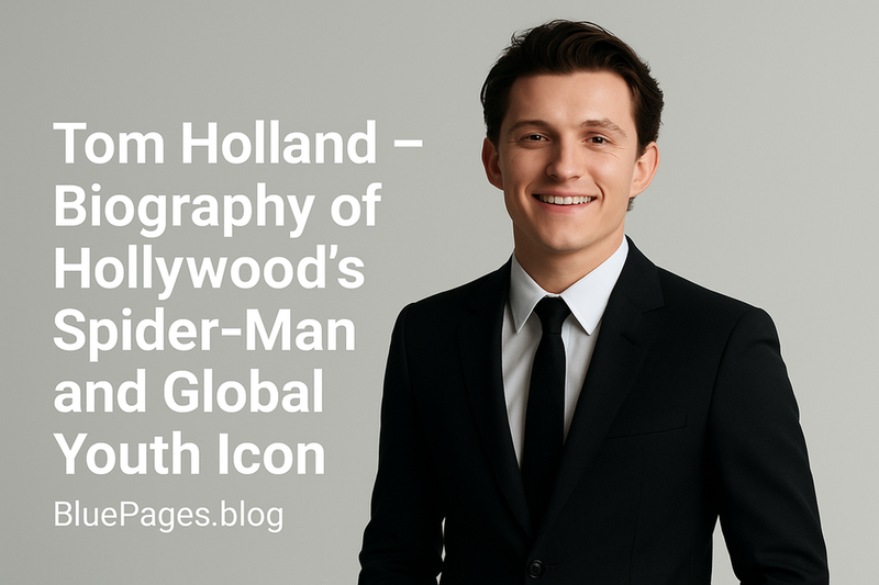 Tom Holland – Biography of Hollywood’s Spider-Man and Global Youth Icon | BluePages