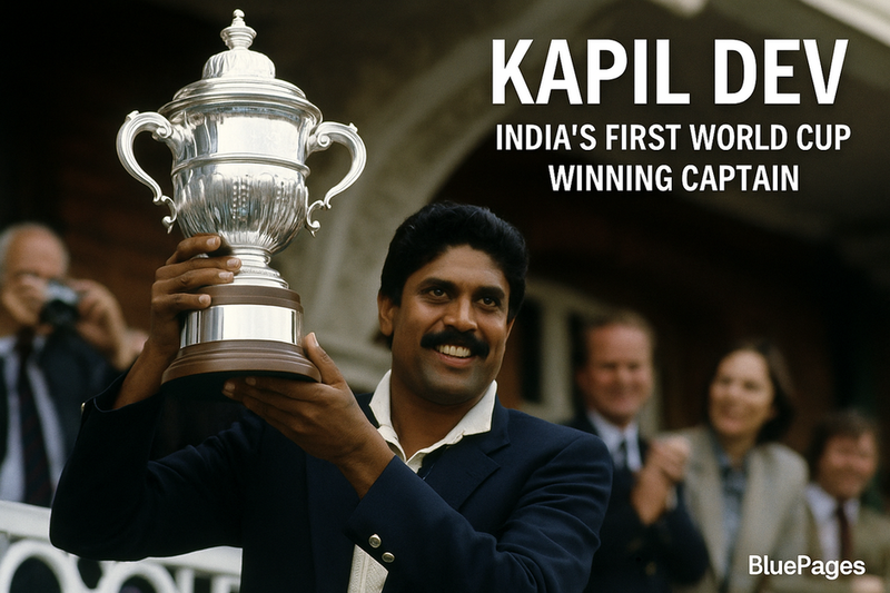 Kapil Dev – Biography of India’s First World Cup Winning Captain | BluePages