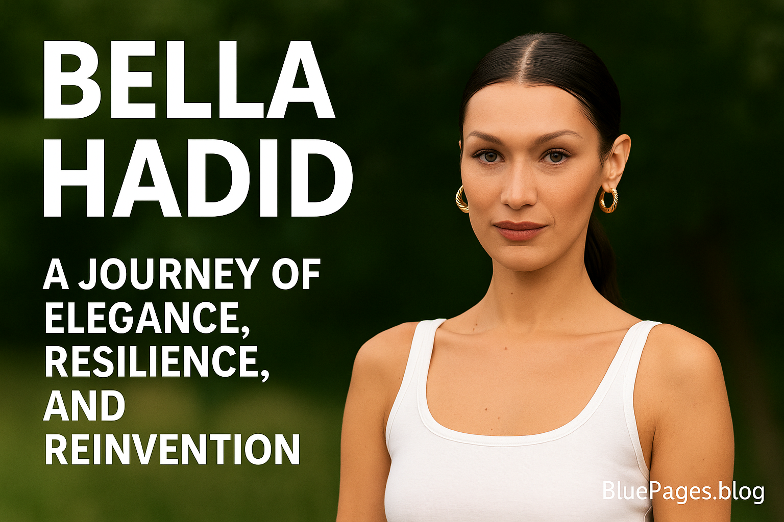 Bella Hadid Biography 2025 – Model, Entrepreneur & Advocate | BluePages