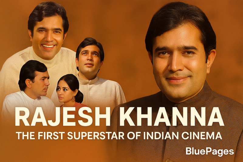 Rajesh Khanna – The First Superstar of Indian Cinema | BluePages